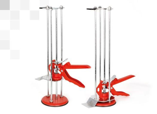 Sistem Montolit LIFTERS pentru sustinere placi ceramice de mari dimensiuni pe verticala. Sistem Montolit LIFTERS pentru sustinere placi ceramice de mari dimensiuni pe verticala.